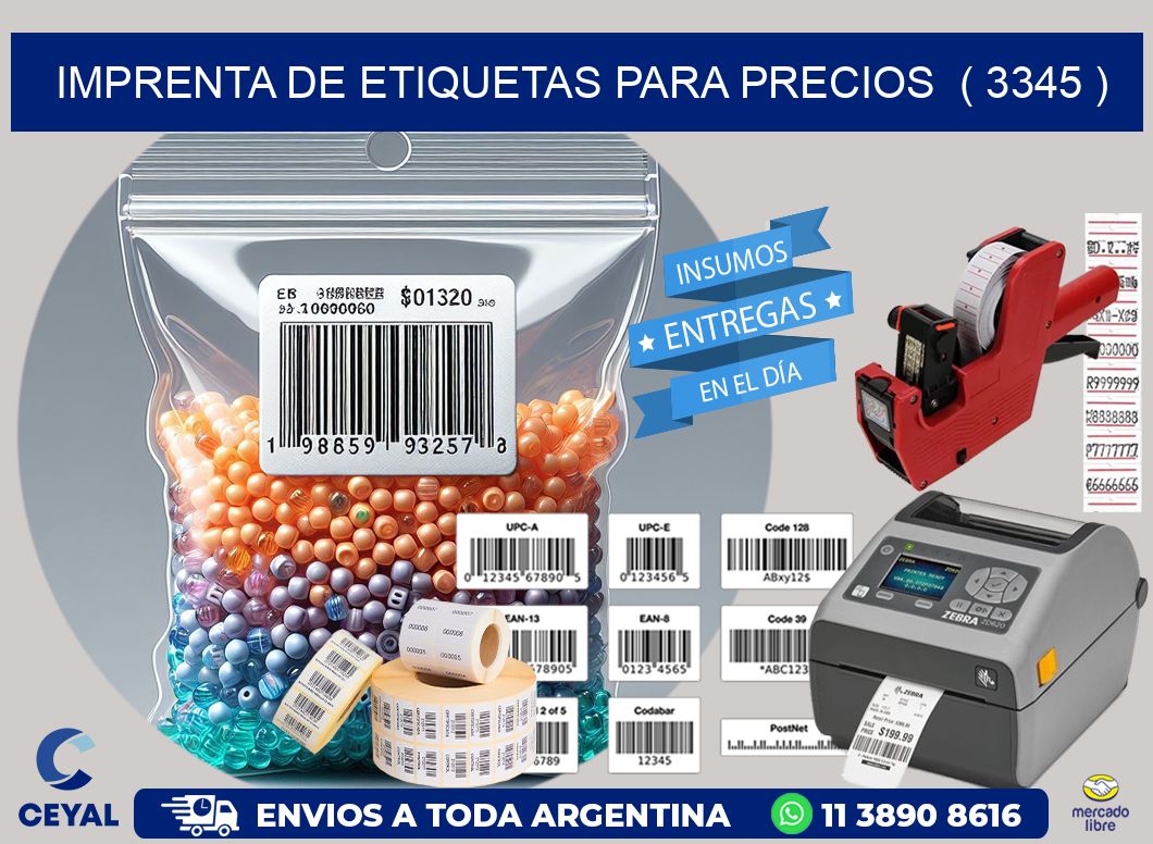 imprenta de etiquetas para precios  ( 3345 )