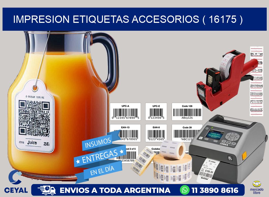impresion etiquetas accesorios ( 16175 )