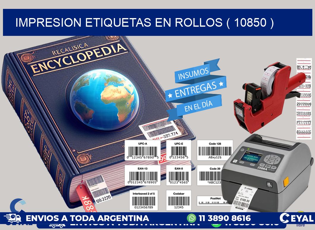 impresion etiquetas en rollos ( 10850 )