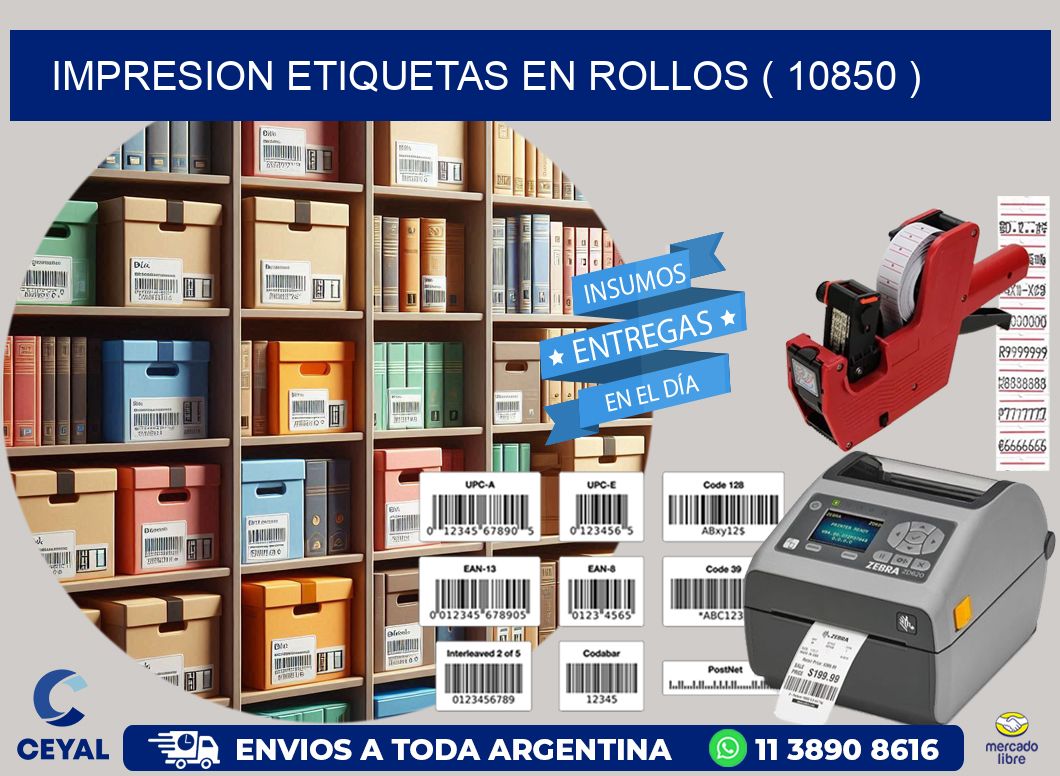 impresion etiquetas en rollos ( 10850 )