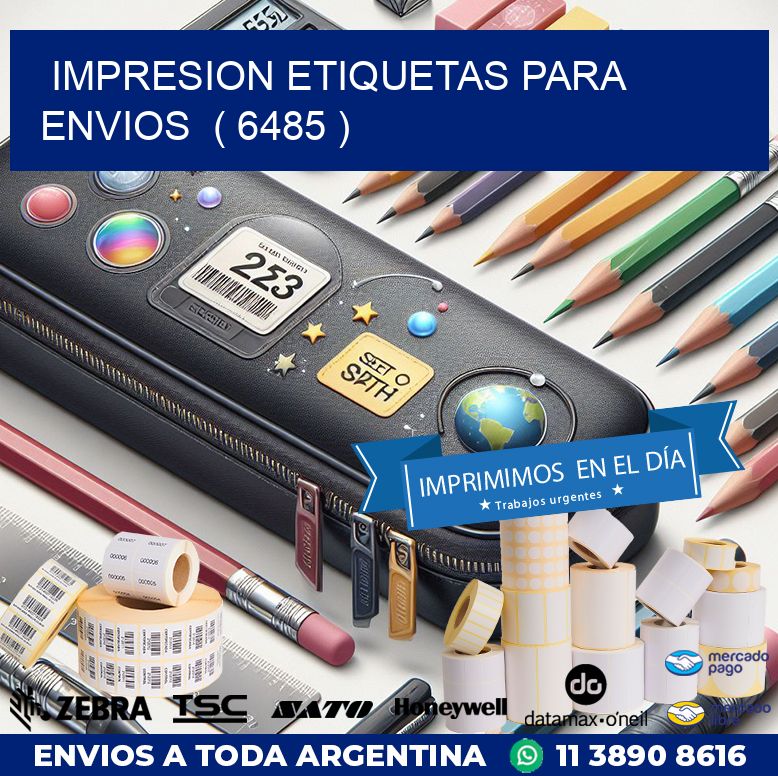 impresion etiquetas para envios  ( 6485 )