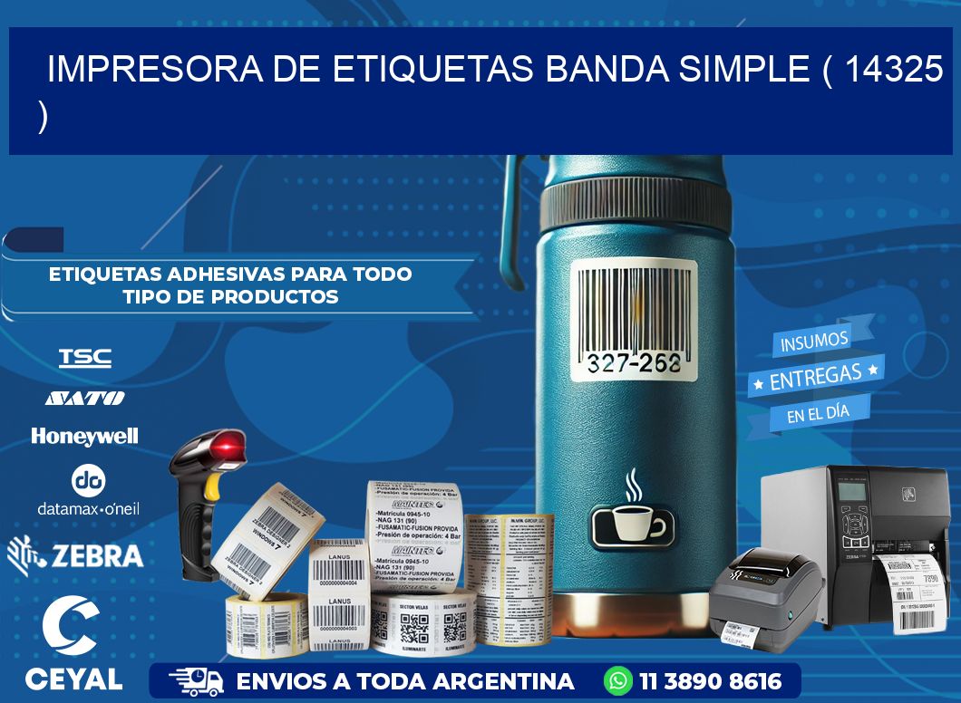 impresora de etiquetas banda simple ( 14325 )
