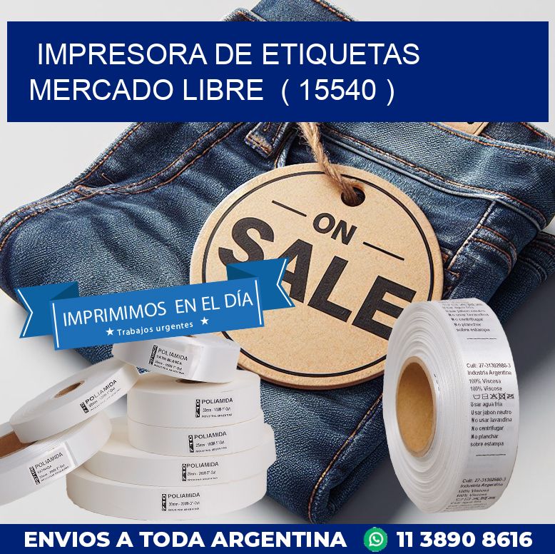 impresora de etiquetas mercado libre  ( 15540 )