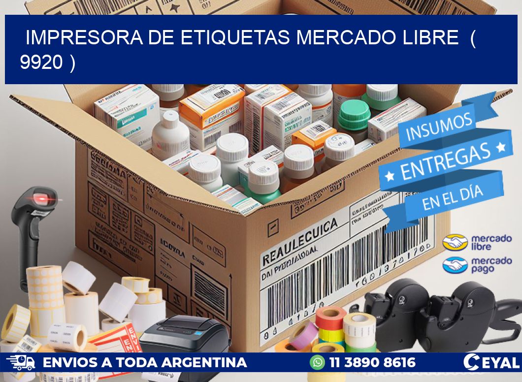 impresora de etiquetas mercado libre  ( 9920 )