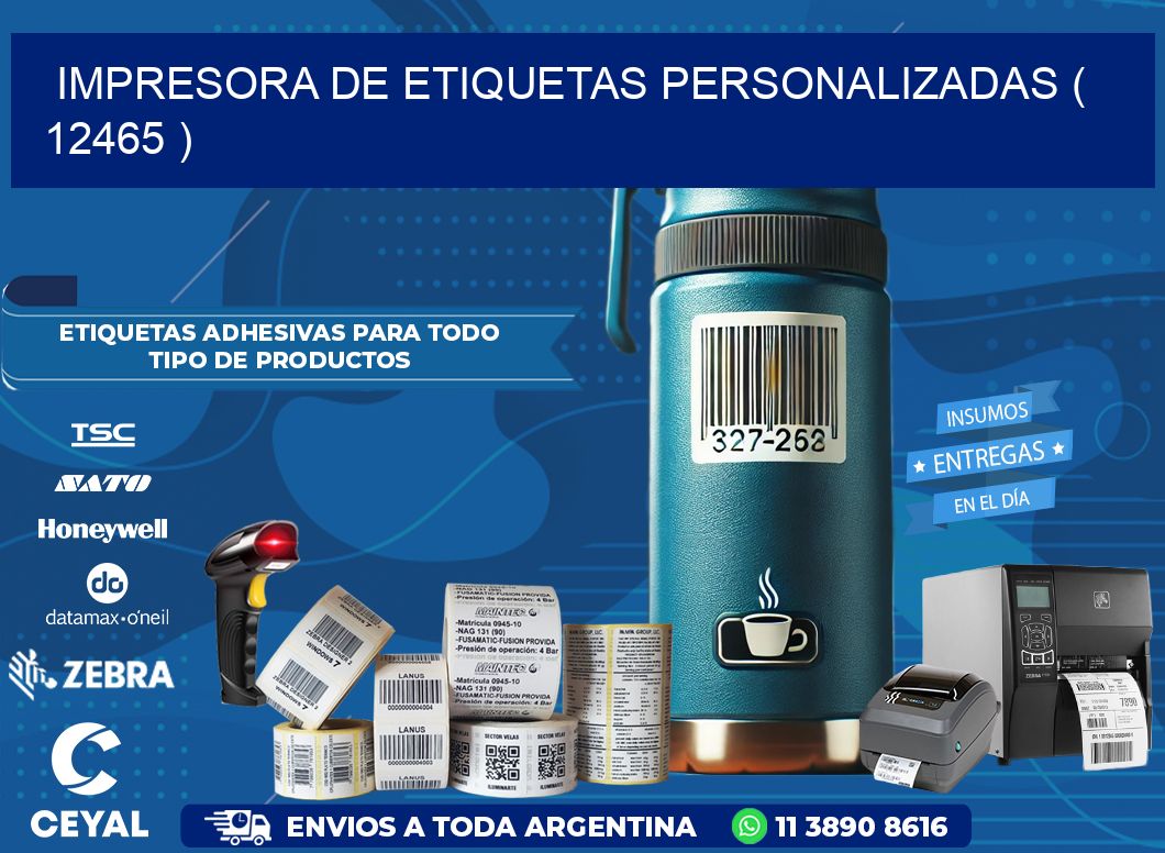 impresora de etiquetas personalizadas ( 12465 )