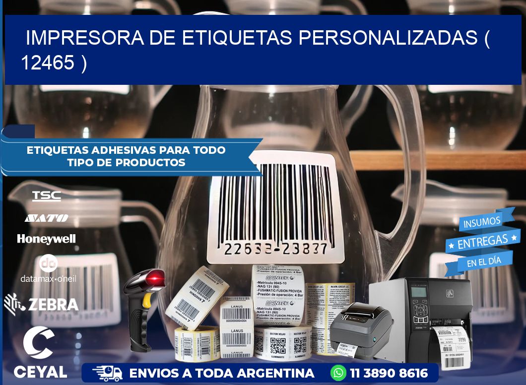 impresora de etiquetas personalizadas ( 12465 )