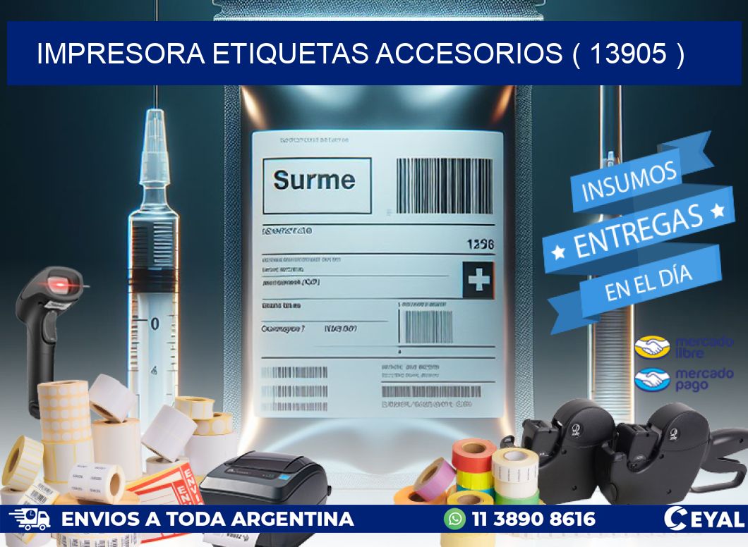 impresora etiquetas accesorios ( 13905 )