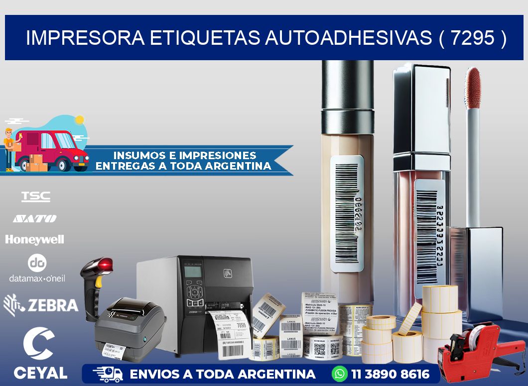 impresora etiquetas autoadhesivas ( 7295 )