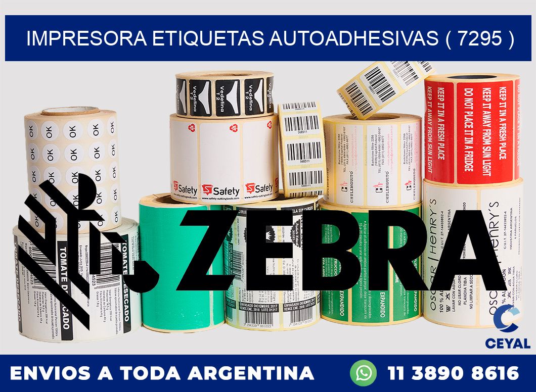 impresora etiquetas autoadhesivas ( 7295 )