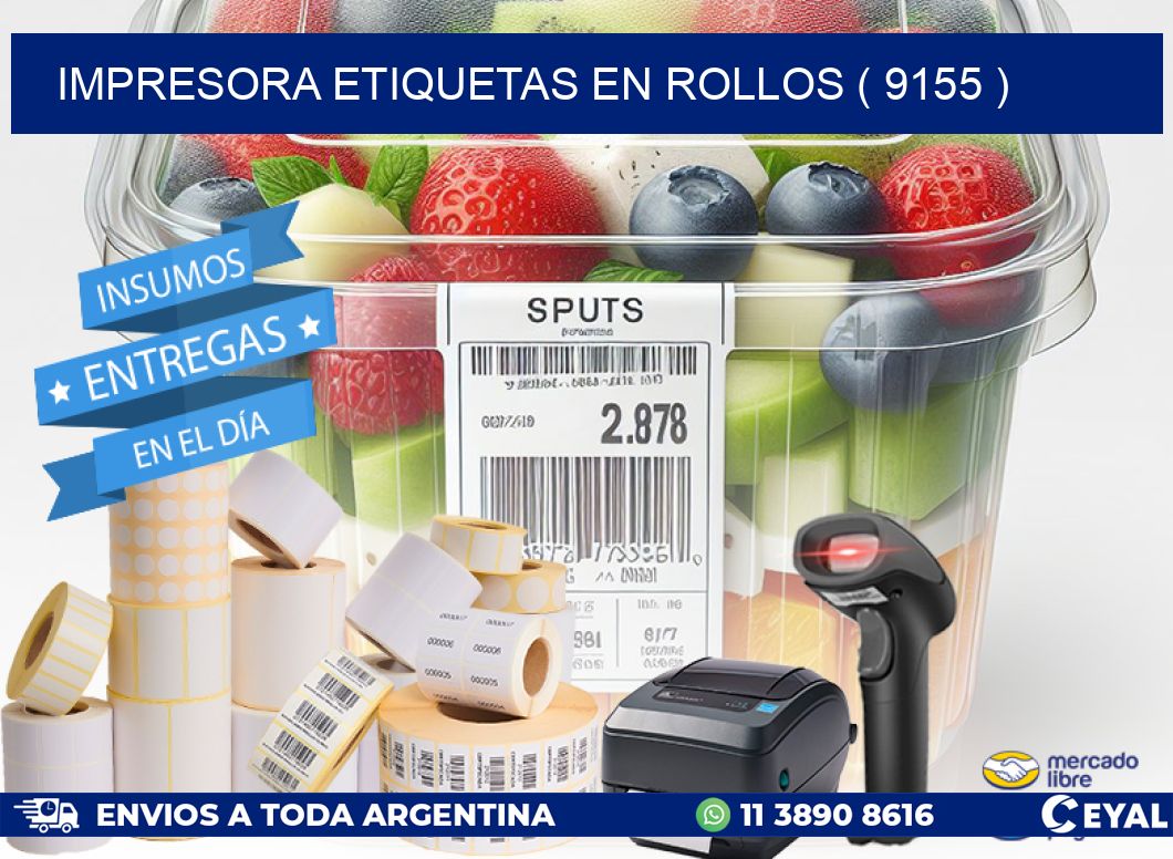 impresora etiquetas en rollos ( 9155 )