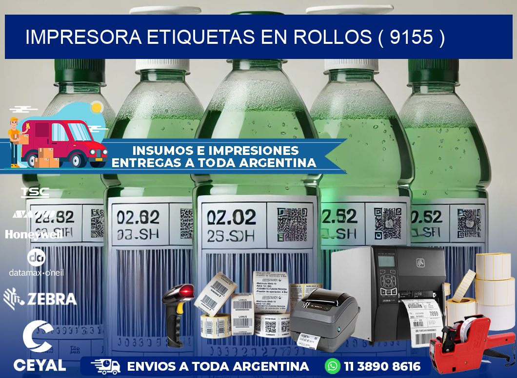 impresora etiquetas en rollos ( 9155 )