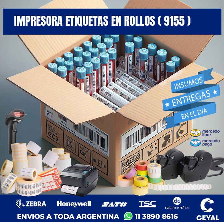 impresora etiquetas en rollos ( 9155 )