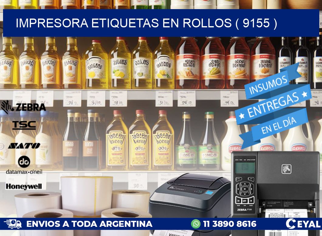 impresora etiquetas en rollos ( 9155 )