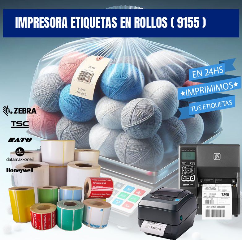 impresora etiquetas en rollos ( 9155 )