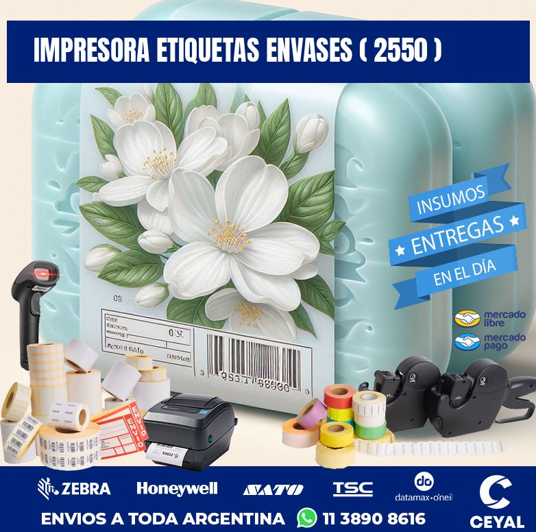 impresora etiquetas envases ( 2550 )