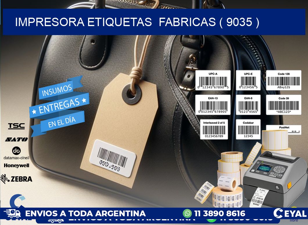 impresora etiquetas  fabricas ( 9035 )