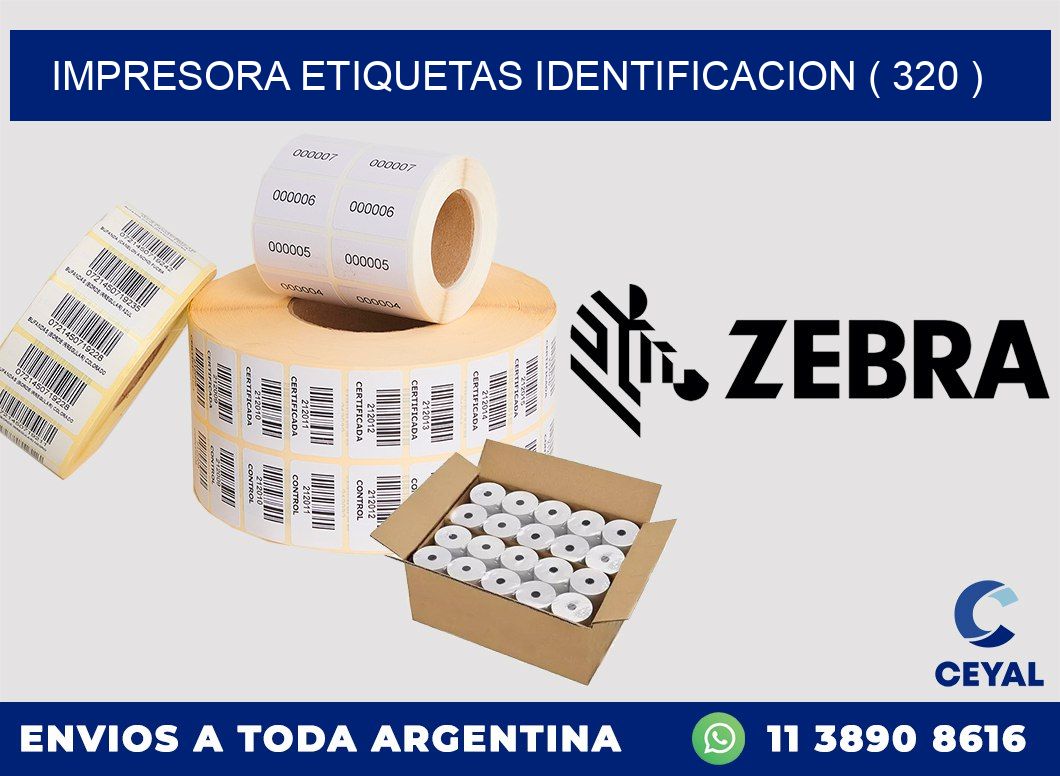 impresora etiquetas identificacion ( 320 )
