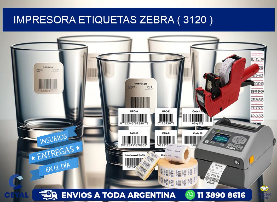 impresora etiquetas zebra ( 3120 )