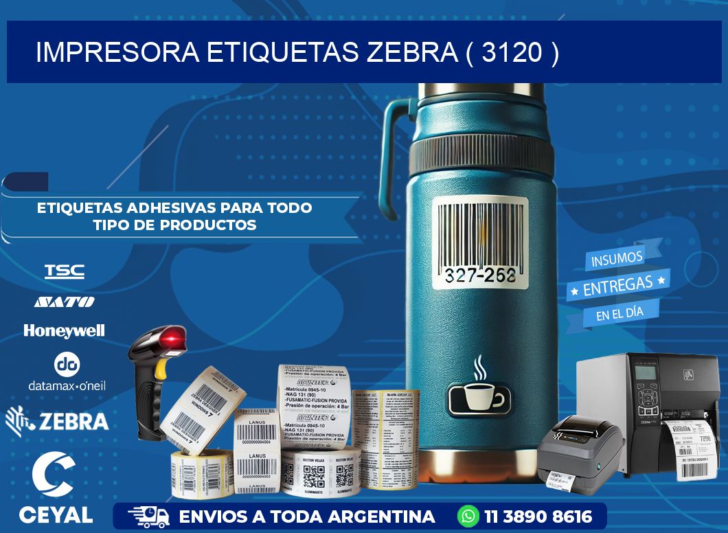 impresora etiquetas zebra ( 3120 )