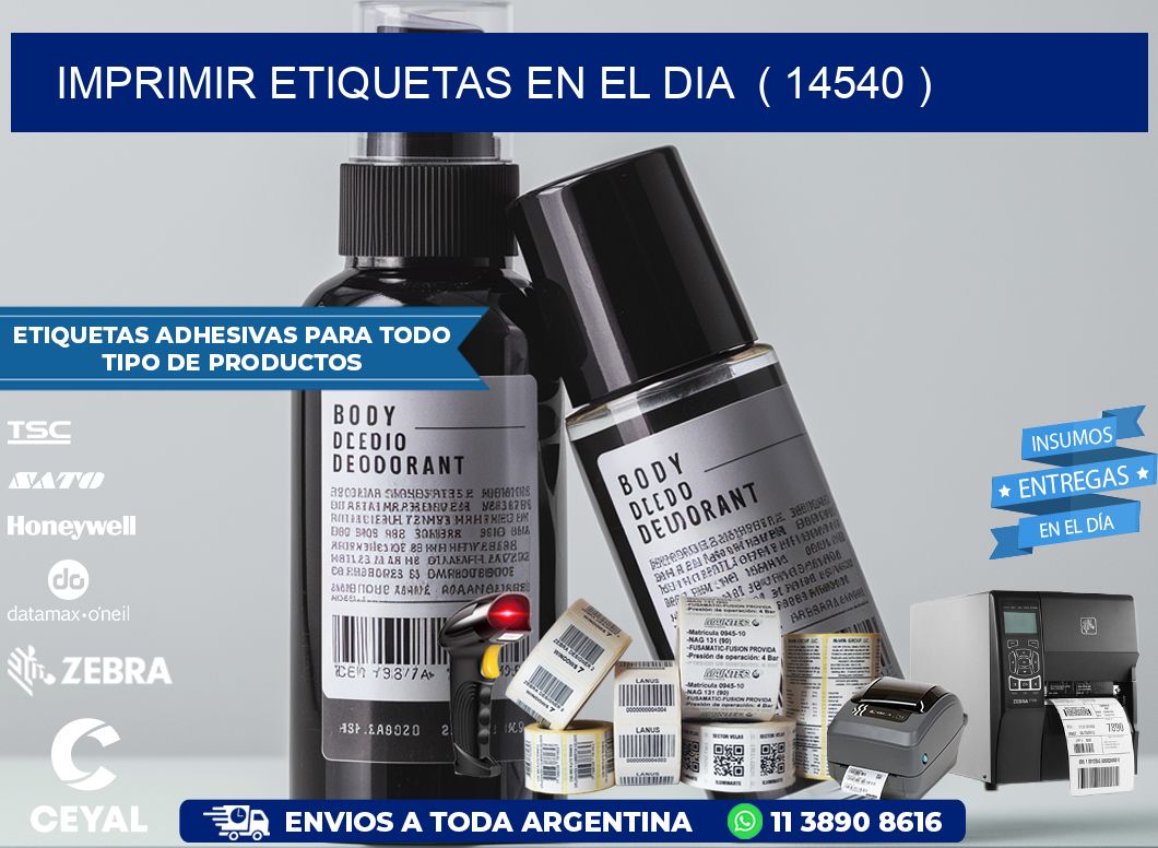 imprimir etiquetas en el dia  ( 14540 )