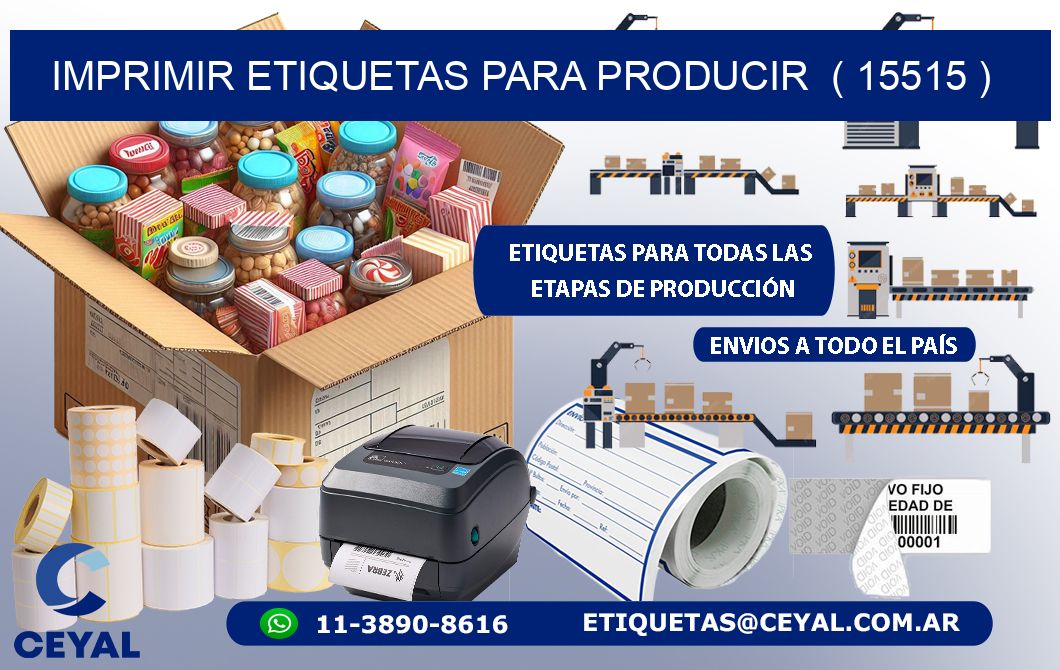imprimir etiquetas para producir  ( 15515 )