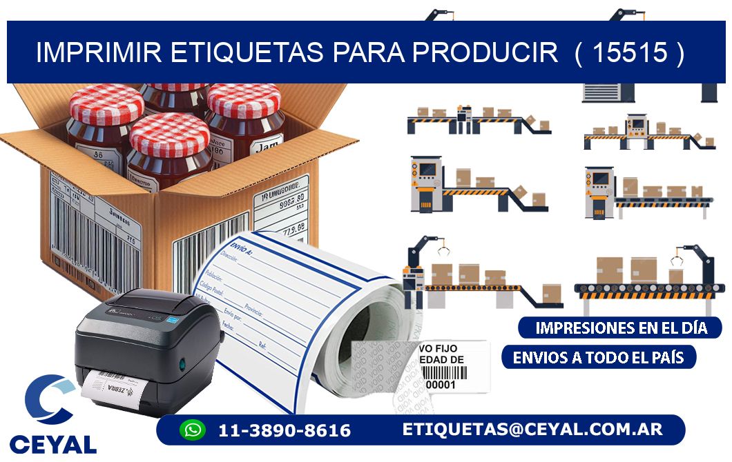 imprimir etiquetas para producir  ( 15515 )