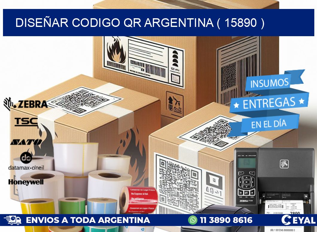 DISEÑAR CODIGO QR ARGENTINA ( 15890 )