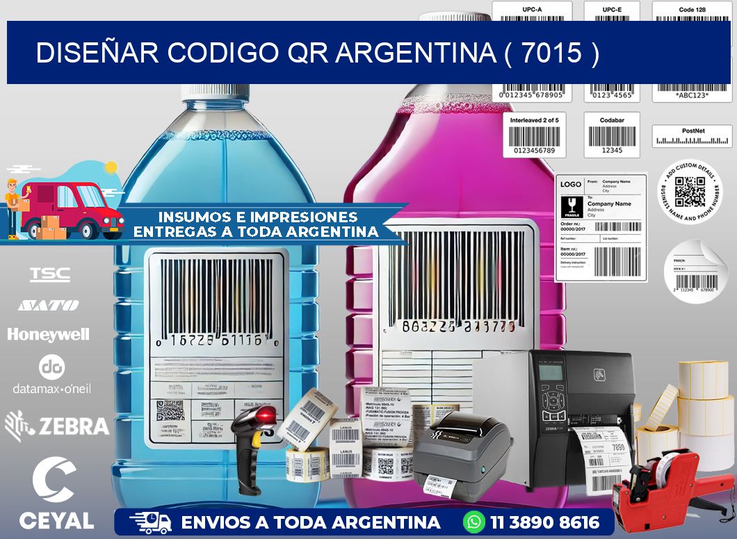 DISEÑAR CODIGO QR ARGENTINA ( 7015 )