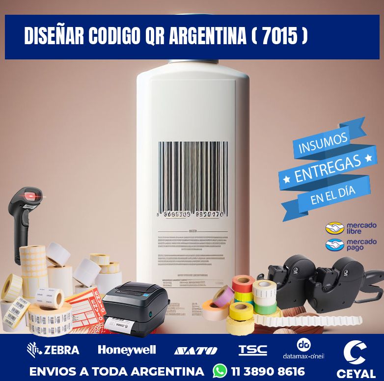 DISEÑAR CODIGO QR ARGENTINA ( 7015 )