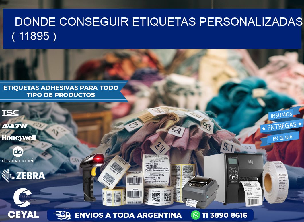 DONDE CONSEGUIR ETIQUETAS PERSONALIZADAS ( 11895 )
