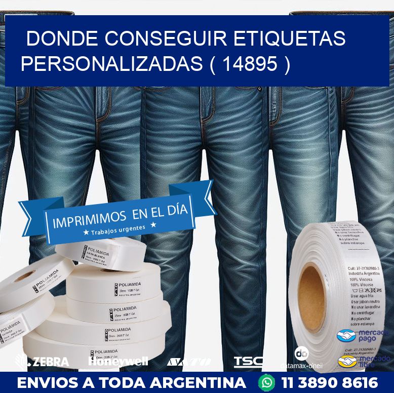 DONDE CONSEGUIR ETIQUETAS PERSONALIZADAS ( 14895 )