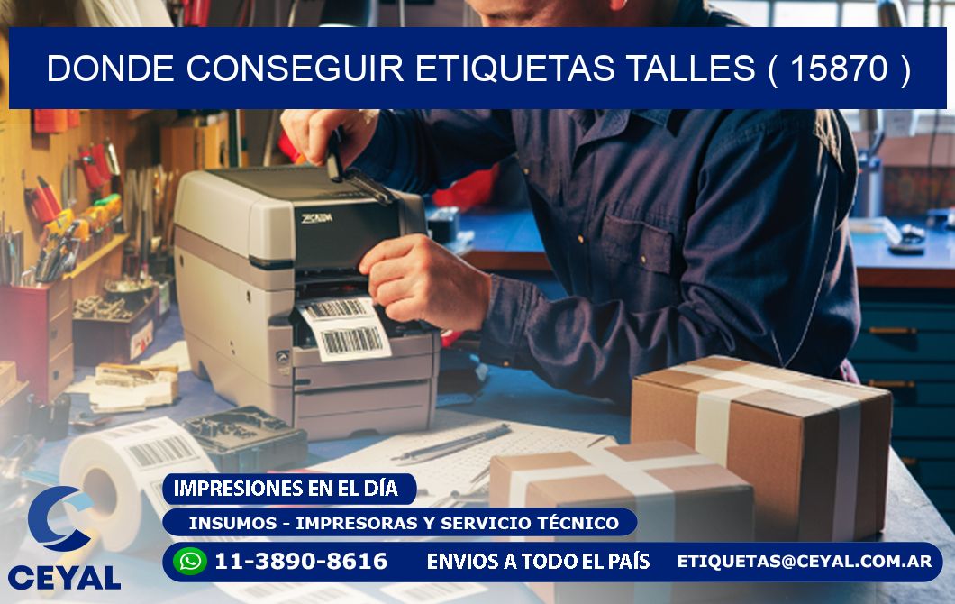 DONDE CONSEGUIR ETIQUETAS TALLES ( 15870 )