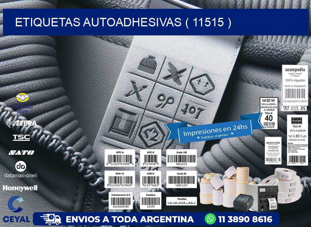 ETIQUETAS AUTOADHESIVAS ( 11515 )