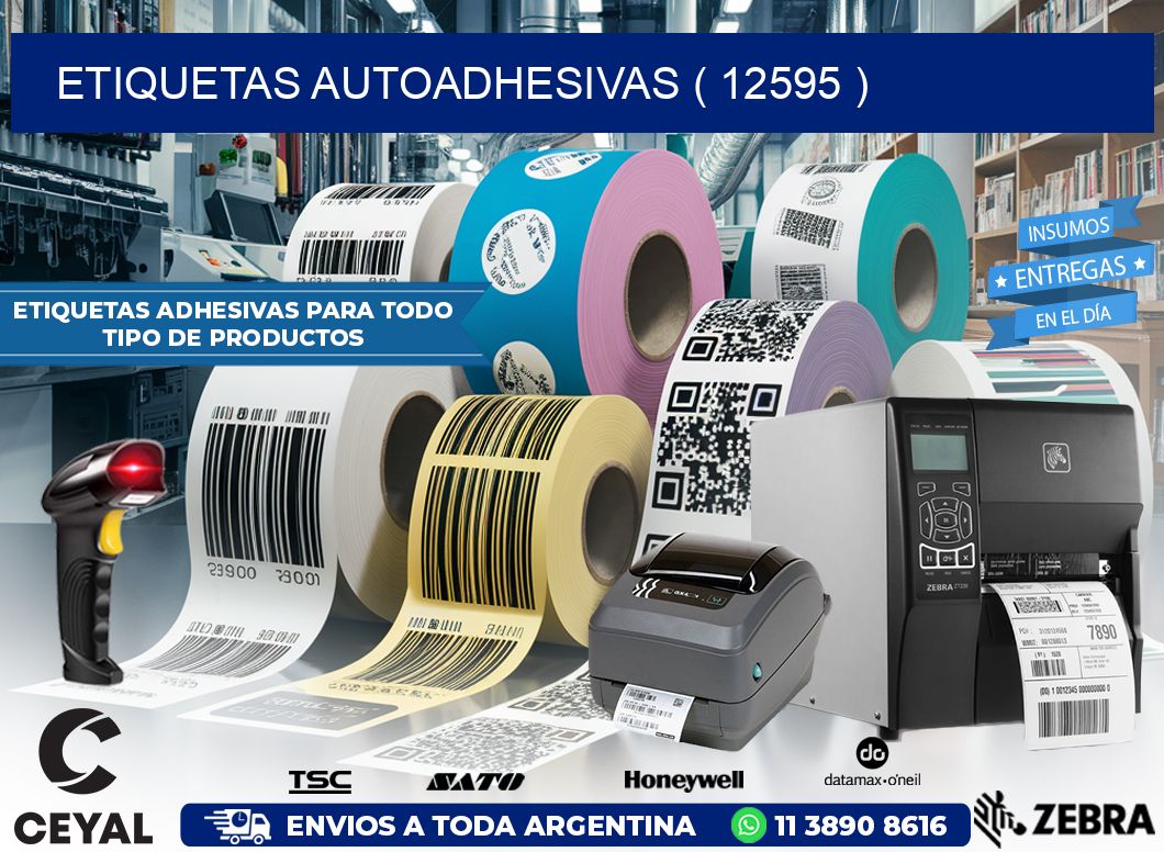 ETIQUETAS AUTOADHESIVAS ( 12595 )