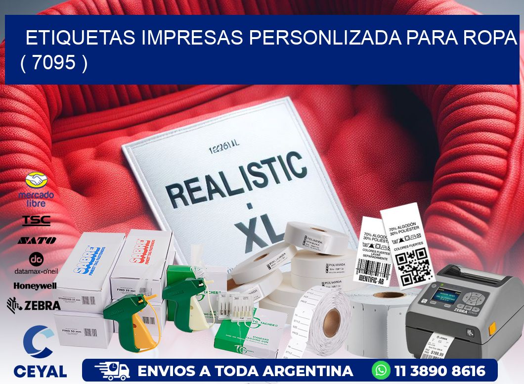 ETIQUETAS IMPRESAS PERSONLIZADA PARA ROPA ( 7095 )