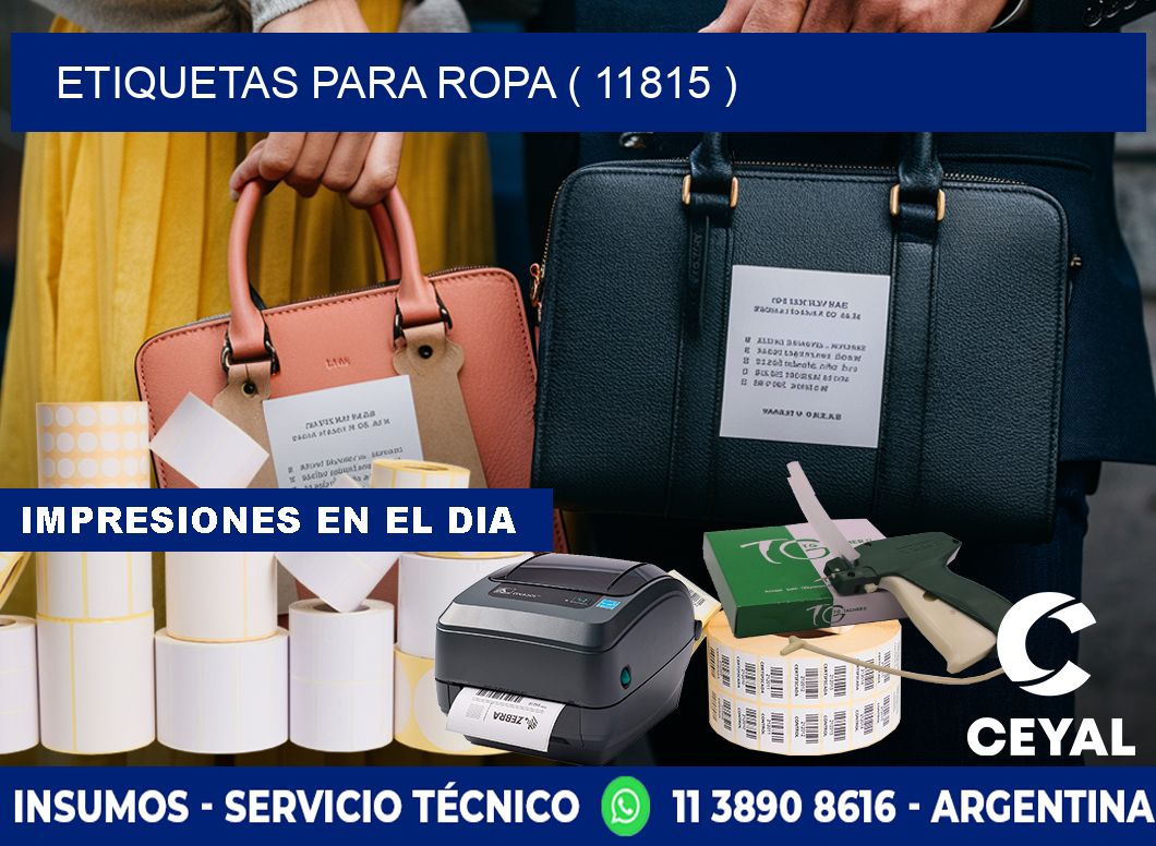 ETIQUETAS PARA ROPA ( 11815 )