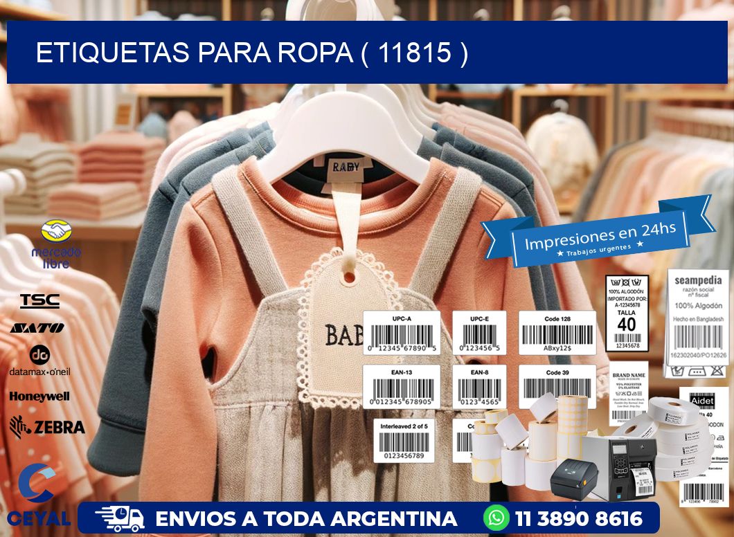 ETIQUETAS PARA ROPA ( 11815 )