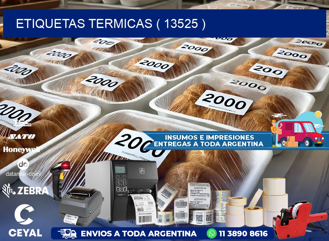 ETIQUETAS TERMICAS ( 13525 )