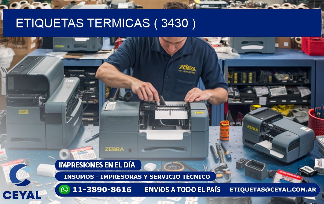 ETIQUETAS TERMICAS ( 3430 )