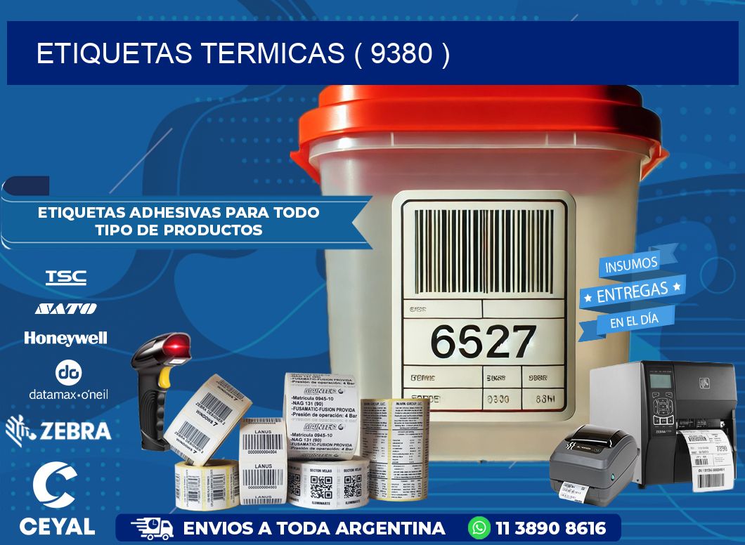 ETIQUETAS TERMICAS ( 9380 )