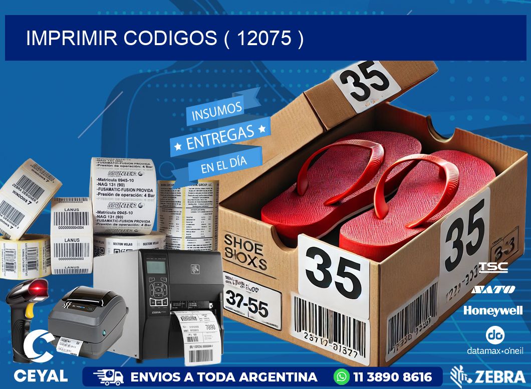 IMPRIMIR CODIGOS ( 12075 )