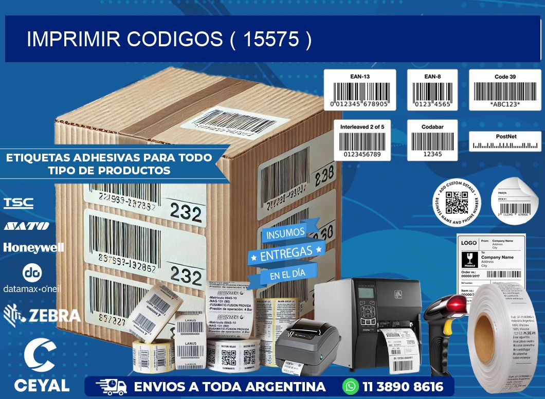IMPRIMIR CODIGOS ( 15575 )