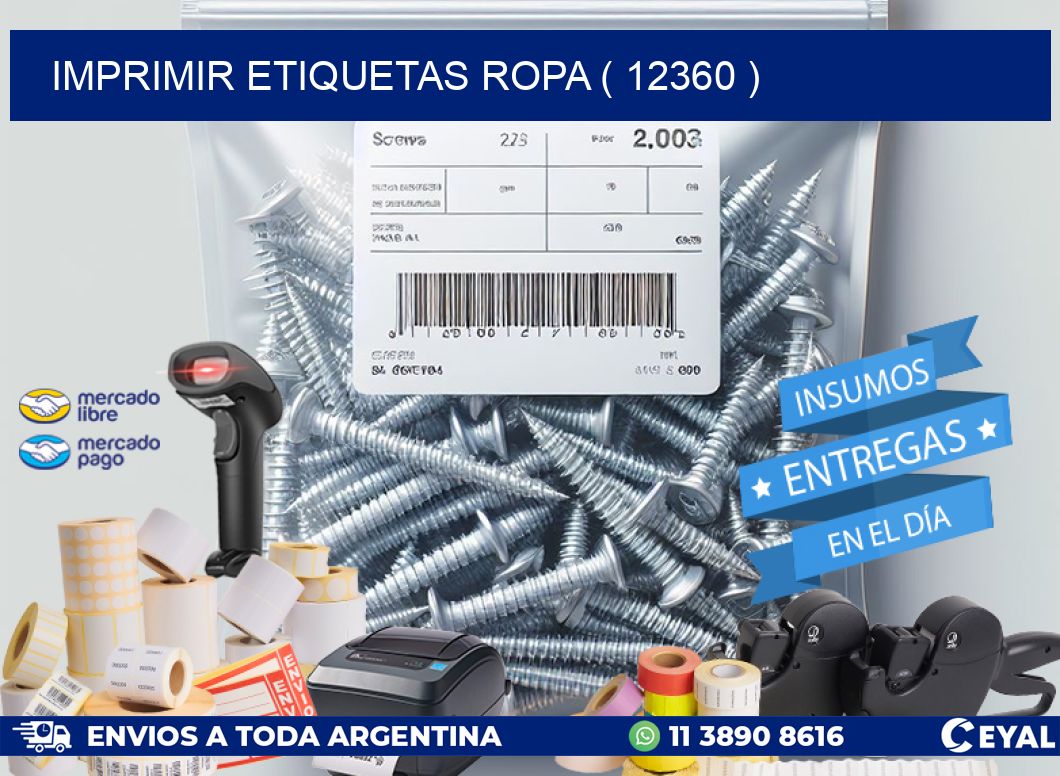 IMPRIMIR ETIQUETAS ROPA ( 12360 )