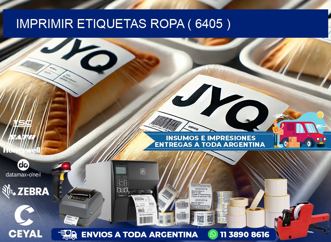 IMPRIMIR ETIQUETAS ROPA ( 6405 )