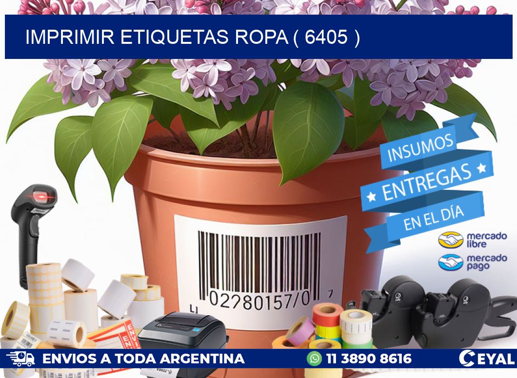IMPRIMIR ETIQUETAS ROPA ( 6405 )