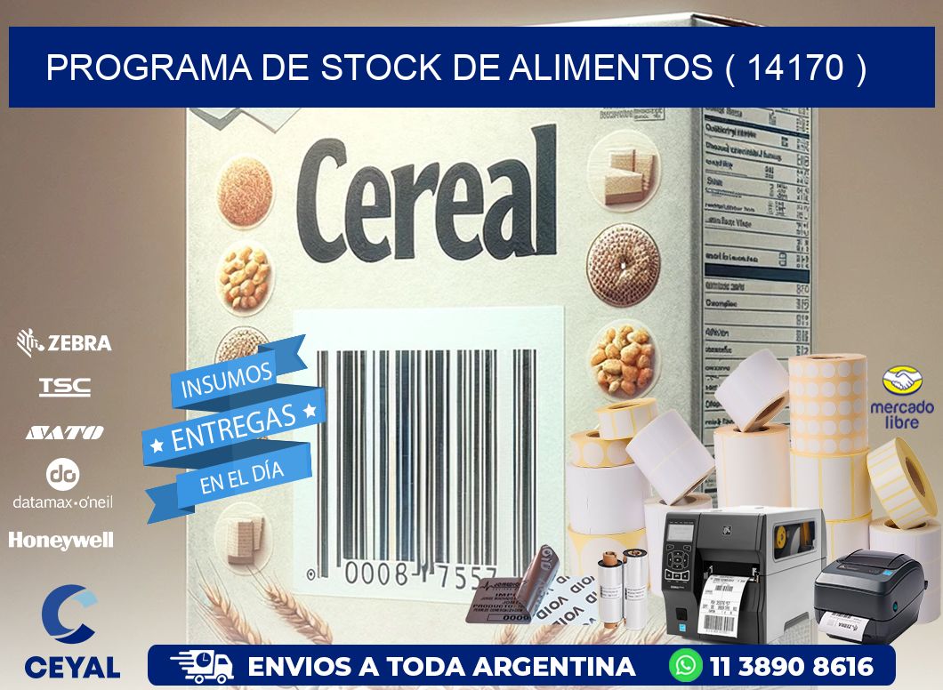 PROGRAMA DE STOCK DE ALIMENTOS ( 14170 )