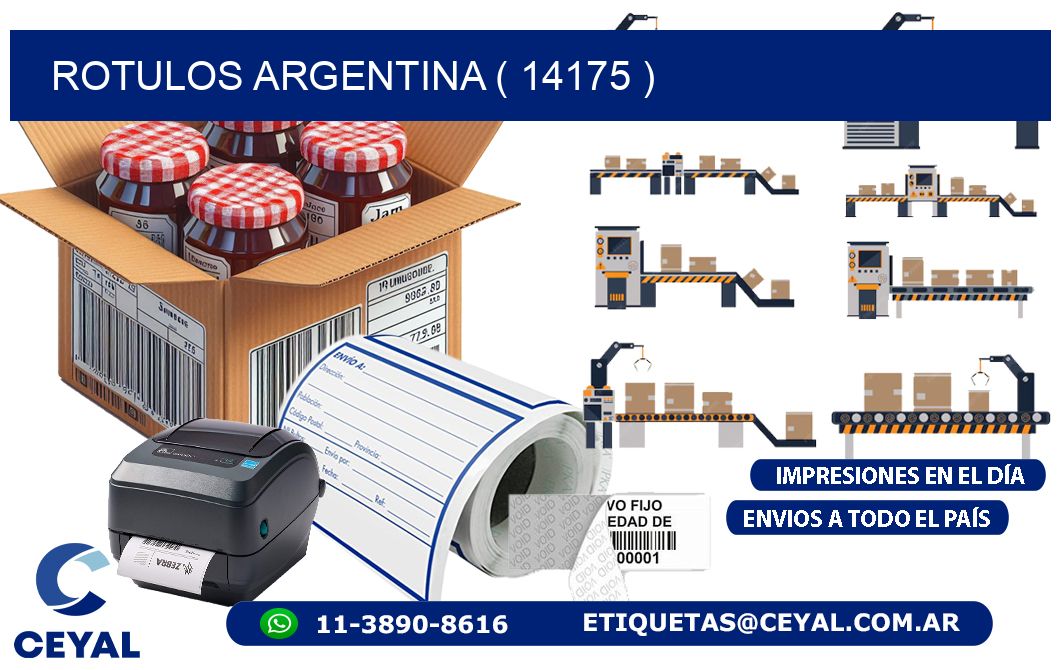 ROTULOS ARGENTINA ( 14175 )