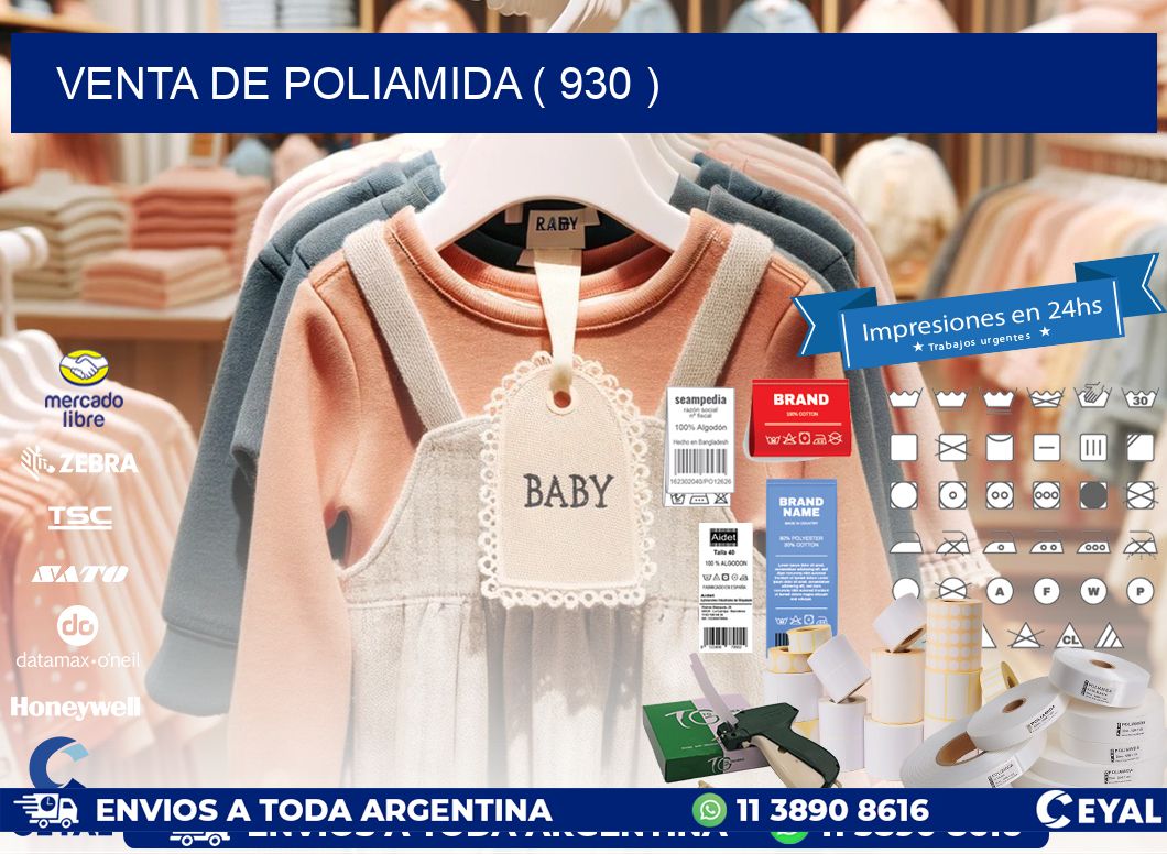 VENTA DE POLIAMIDA ( 930 )