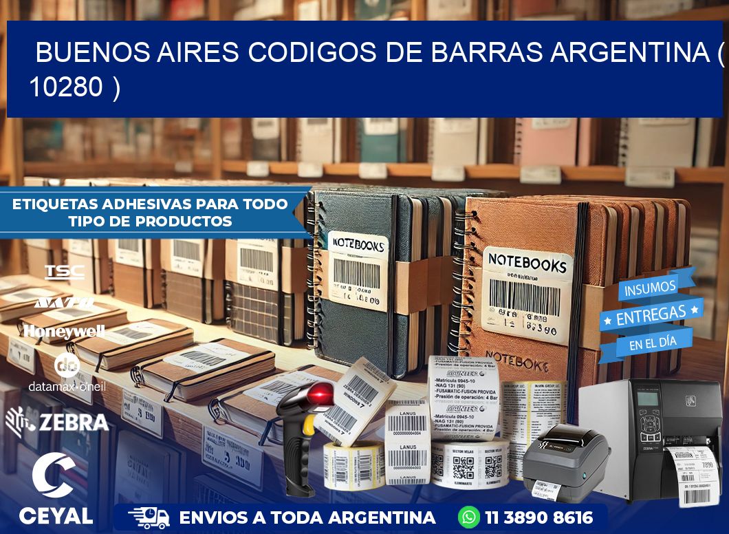 buenos aires codigos de barras argentina ( 10280 )