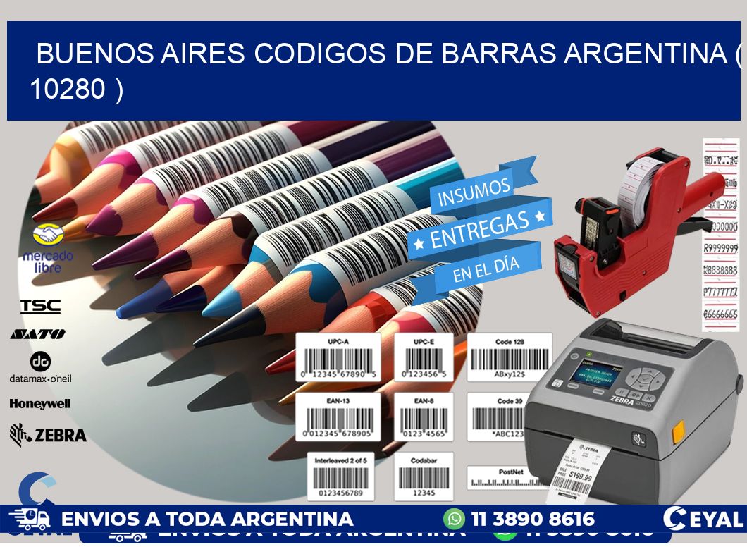 buenos aires codigos de barras argentina ( 10280 )